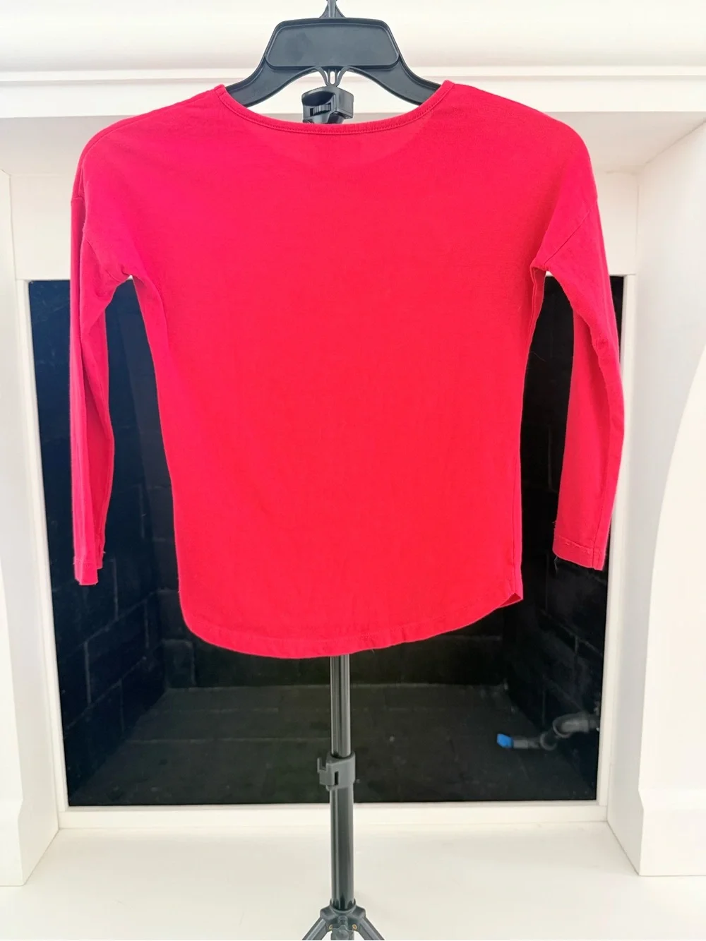 Gymboree Bright Red 'Sweet' Candy Graphic Long-Sleeve Tee-Size 6